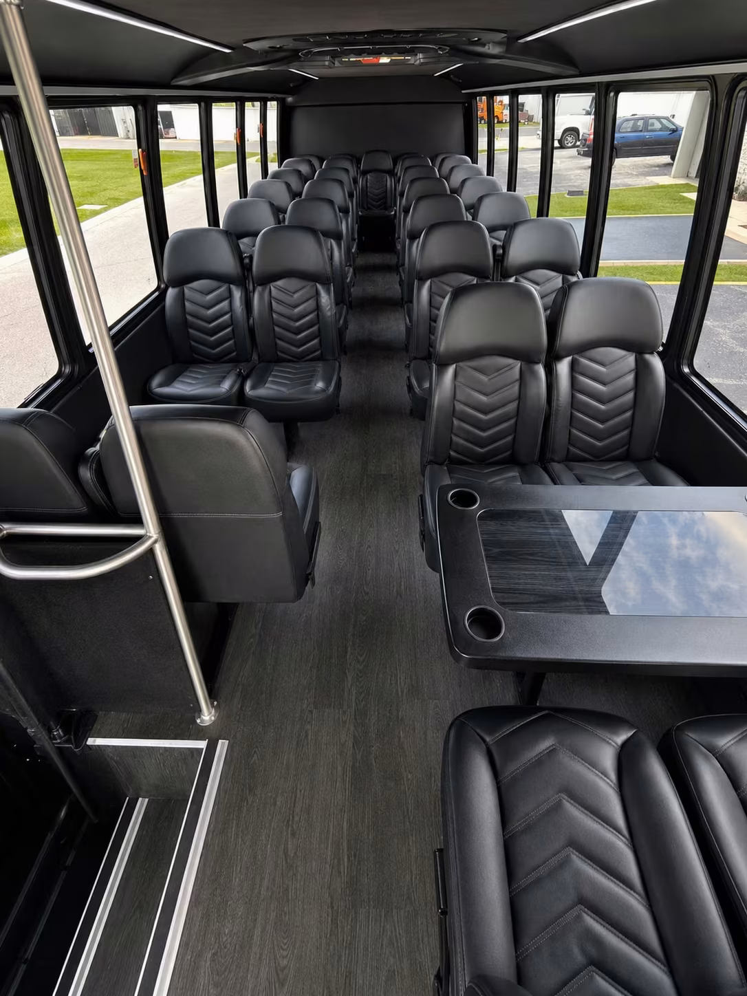 construction worker minibus rentals across santa cruz county