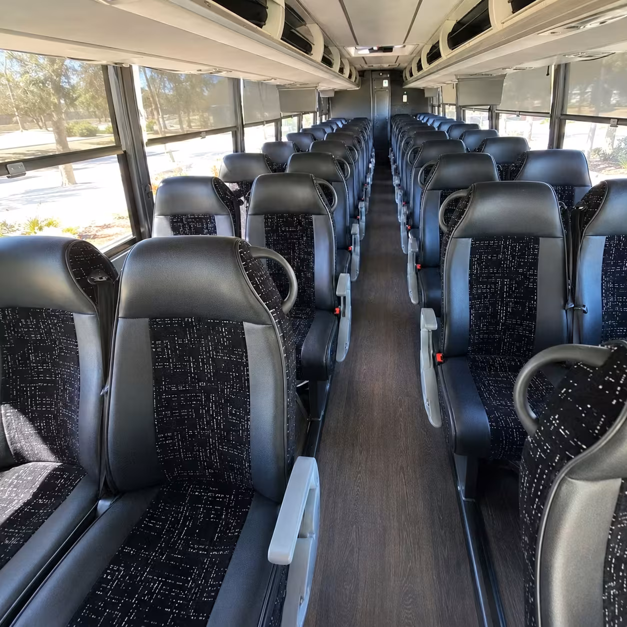 santa cruz 56 passenger charter bus rental